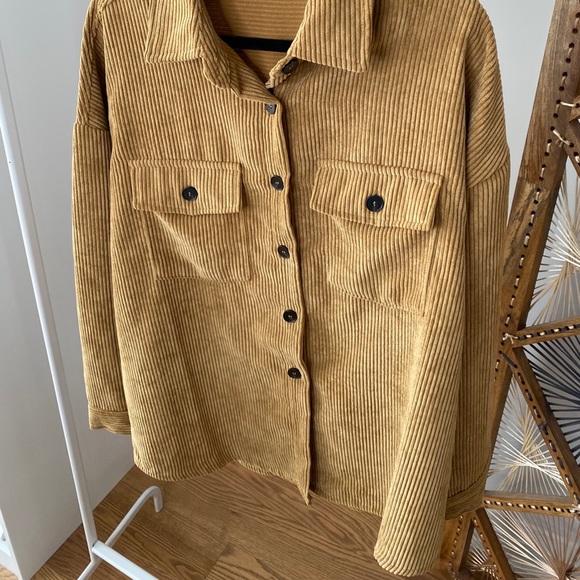 Brown Corduroy Shaket - Picture 2 of 3